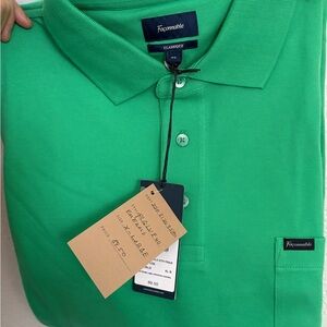 Faconnable Vibrant Green Men's Polo